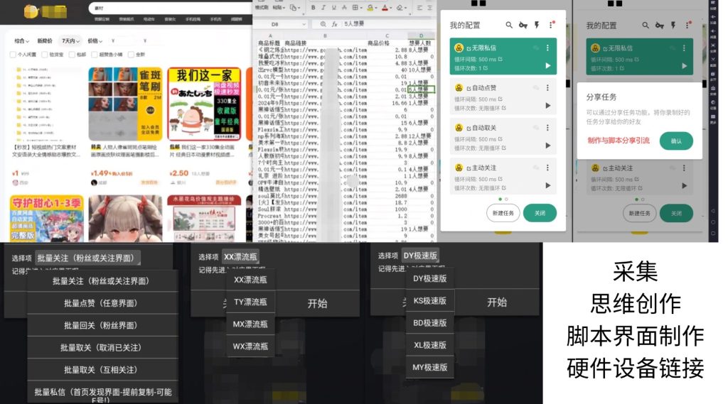 图片[1]-RPA自动化操作_采集识别_逻辑操作_功能编写_硬件配置-一尺涵知