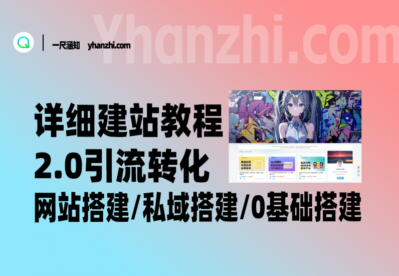 详细建站教程_网站搭建/私域搭建_引流修改篇（V2.0版）-一尺涵知