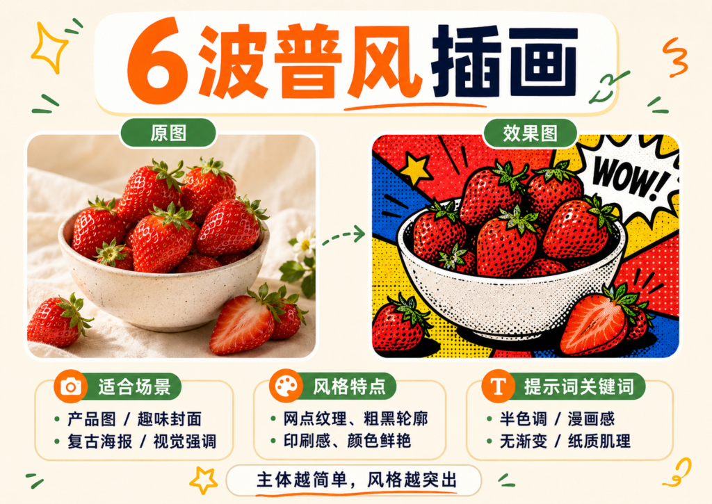 普通照片一键变涂鸦插画?这 6 组 AI 转绘提示词可以直接抄-一尺涵知 普通照片一键变涂鸦插画?这 6 组 AI 转绘提示词可以直接抄-一尺涵知