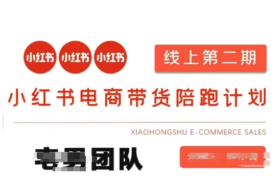 小红书电商带货课2期，月利润20个的小红书电商的有货源，无货源，虚拟产品，付费投流等整套玩法-一尺涵知