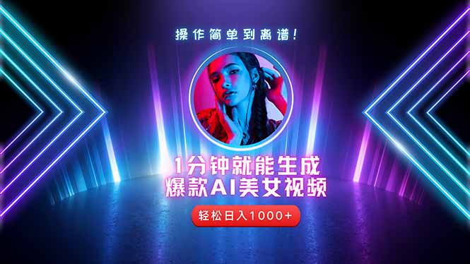 2025年最强副业：用AI做短视频，从零开始打造爆款账号！-一尺涵知